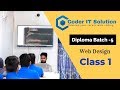 Diploma Internee Batch-5 | Web Design | Class 1