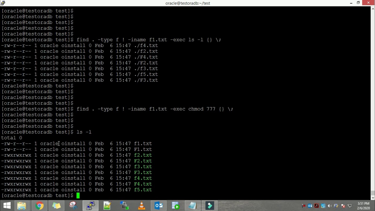 linux find command - YouTube