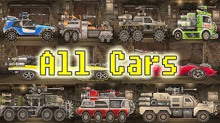 Earn To Die 3 All Cars Maxed Update Cars Android