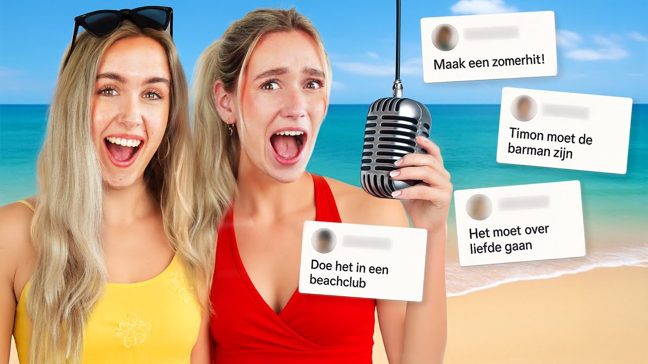 WIJ MAKEN EEN NUMMER MET ONZE KIJKERS!🎵😱