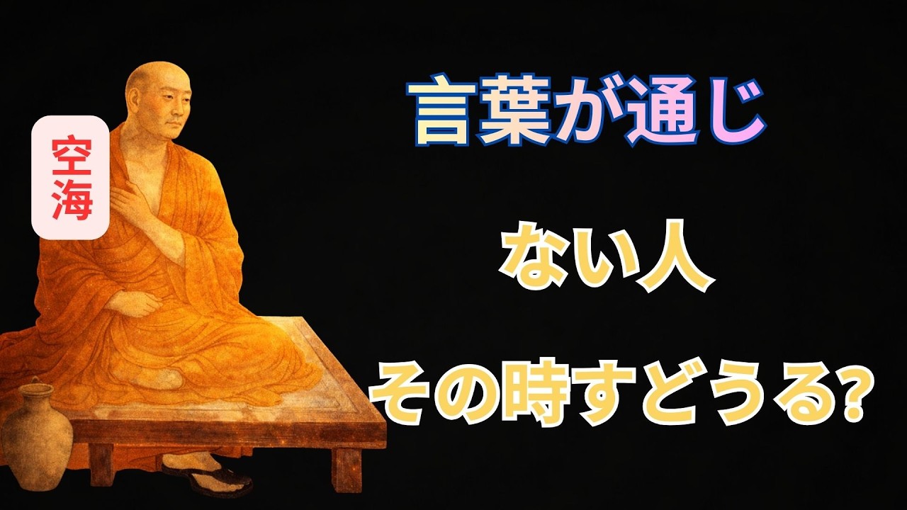 空海が見抜いた真実──「何を言っても通じない人」とは、こういう存在だ
