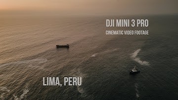 Drone view of Lima, Peru - DJI Mini 3 Pro Cinematic Video