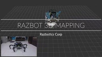 Razbot | The search and rescue robot | 3D mapping demonstration