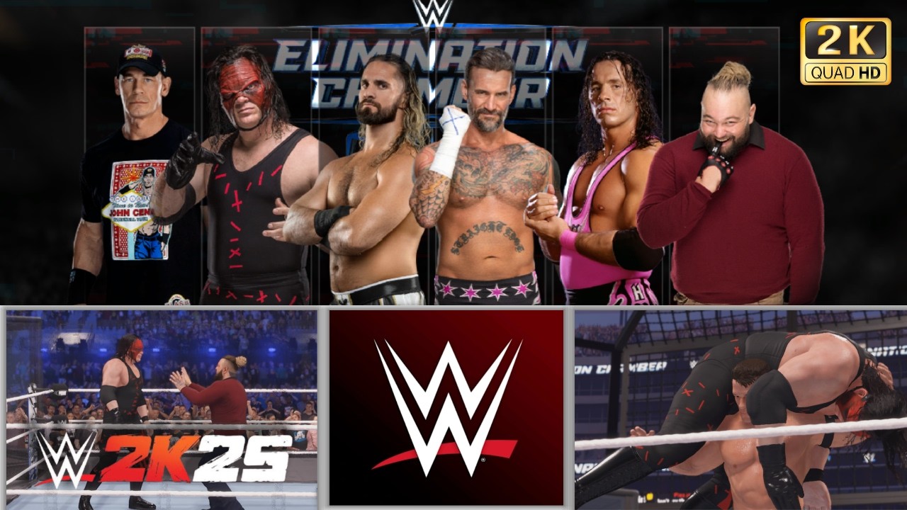 Survival of the Strongest 💥 | No Escape. No Mercy. | 6-Man Elimination Chamber | WWE 2K25