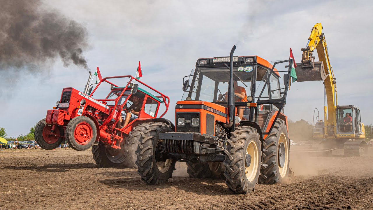 MTZ vs MTZ III.Szentesi Traktoros Fesztivál (2025) Erőhúzások #1