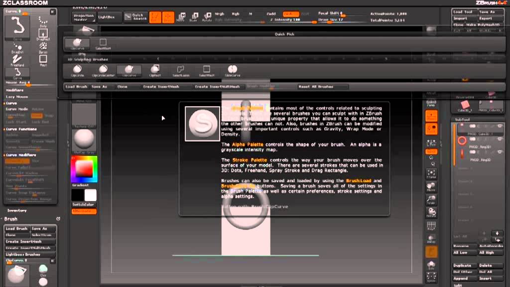 3d animation internships Curve Insert Mesh Triparts