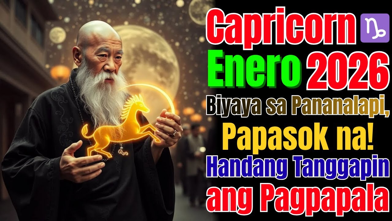 Capricorn ♑— Enero 19–20: Ang Biyaya sa Pananalapi ay Papasok sa Iyong Buhay 💎✨