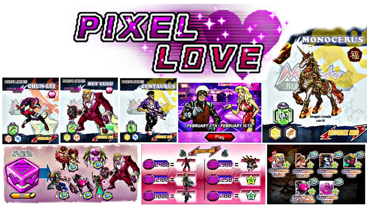 Pixel Love Event News & Updates/ Valentine's Day Special Event/ Discount% !!!!!!!!!! 