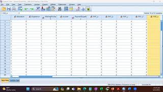 Preparing the data Averages of Indicators to measure a variable using SPSS