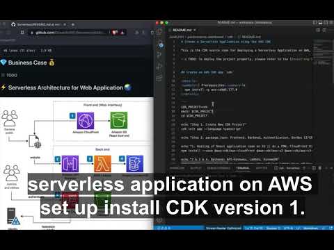 Create a Serverless Application using the AWS CDK