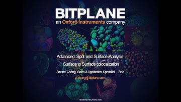 4.2 Imaris Surface-Surface and Surface-Spot colocalization
