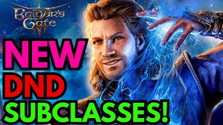 Baldurs Gate 3 The Best New Dnd Subclass Mods For Bg3