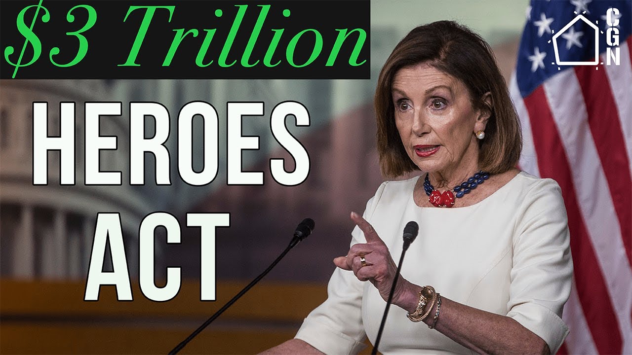 3 Trillion Stimulus Package APPROVED Stimulus Check Update YouTube