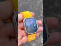 Apple Watch Ultra 3 Amazing Combo with Alpine Loop and New Watch Face 💛🩶 #shorts #trending #apple