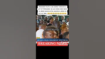 NIKO KWA SHIDA NA NI MIMI NILIJILETEA RAIS Riggyg Funny Ruto 