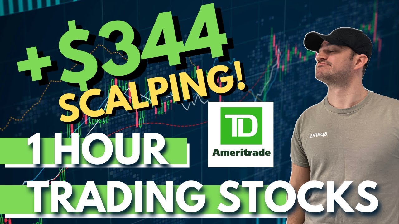 Making 300 + Dollars in Profit Day trading in the Stock Market on Think or Swim Trading $SOS & $ASTC