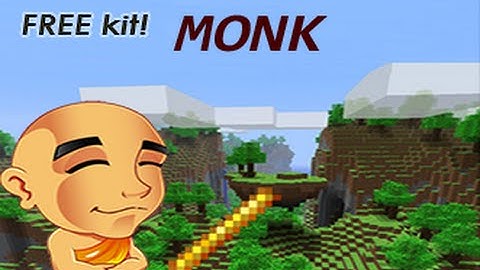 [How To] Get the FREE Monk kit for MCPVP Hardcore Games