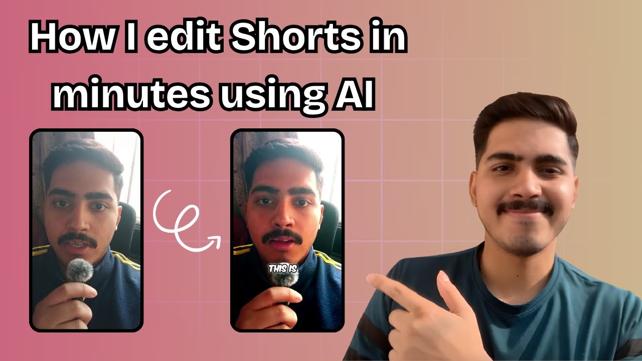 How I edit Shorts in minutes using AI - Step by Step Tutorial - YouTube