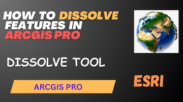 How to Dissolve Features in ArcGIS Pro #dissolve #arcgispro #arcgis
