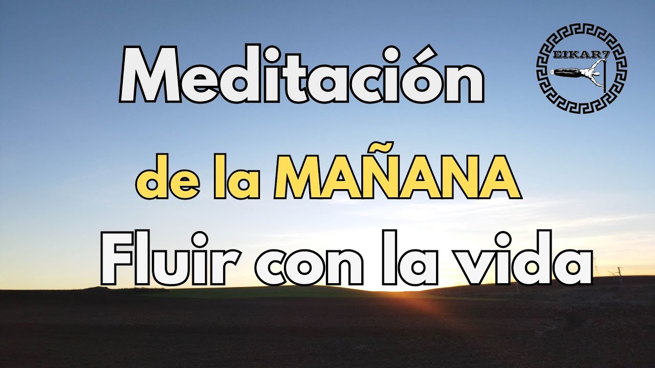 Meditación soltar 🍃 y fluir con la vida MINDFULNESS - YouTube