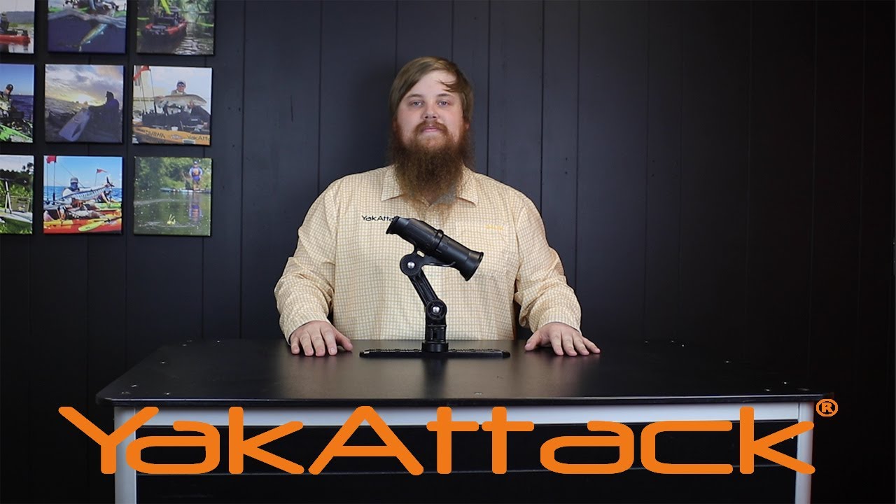 YakAttack Zooka II Kayak Fishing Rod Holder with LockNLoad