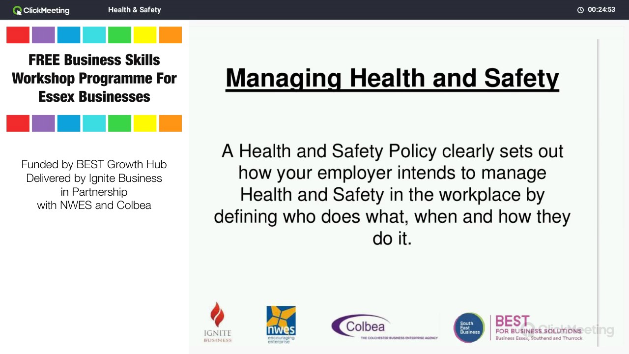 Health & Safety YouTube