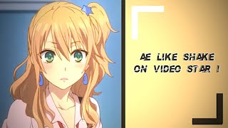 Ae like shake on video star (tutorial)