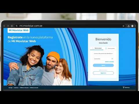 Regístrate en la nueva plataforma de Mi Movistar Web - Clientes naturales