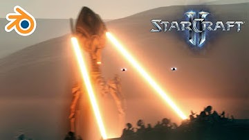 Blender 2.9 - StarCraft 2 / Eevee