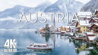 Austria 4K | Majestic Snowy Alps, Fairytale Villages & Timeless Winter Beauty