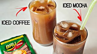 Iced Coffee 2 Ways Instantly Iced Coffee Iced Mocha How To Make Quick And Easy Iced Coffee