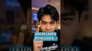 Jangan Sampai Diganti AI! #BelajarAI #GenerasiDigital #UpgradeSkill #AIIndonesia #JanganKetinggalan
