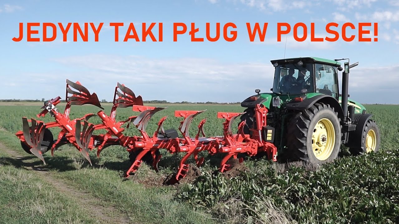 Jedyny taki pług w Polsce! Kuhn Vari-Master L z systemem Smart Ploughing