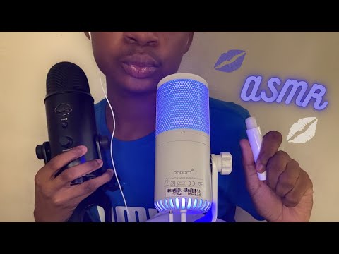 ASMR BRUITS DE BOUCHE AVEC DEUX MICROS