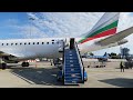 Embraer 190 а/к Bulgaria Air | Рейс Милан - София