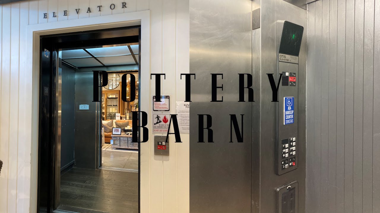 Slamming Doors! Crappy OTIS Series 1 Hydraulic Elevator Pottery Barn
