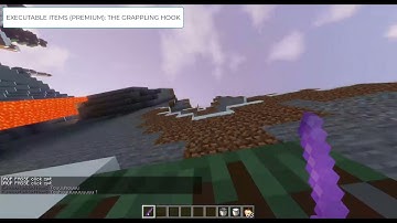 Custom Items: Grappling hook | Minecraft | Executable Items (Premium)