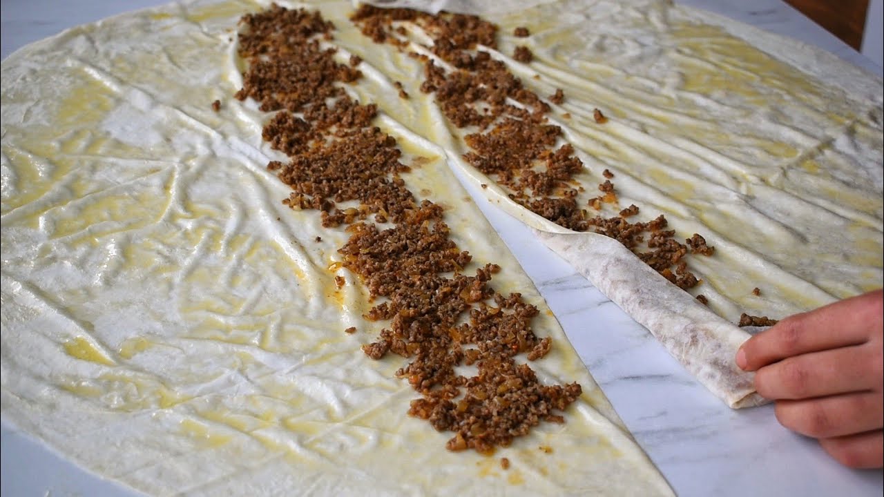 UZUN ZAMANDIR BU KADAR GÜZEL BÖREK YEMEDİM 🙈 HERKES EL AÇMASI ZANNETTİ 😃 ÇITIR BÖREK TARİFİ