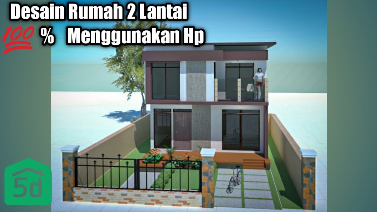Desain Rumah 2 Lantai Menggunakan HP Planner 5d YouTube