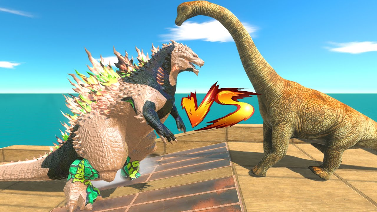 Epic showdown - Gojira vs All Units | Animal Revolt Battle Simulator
