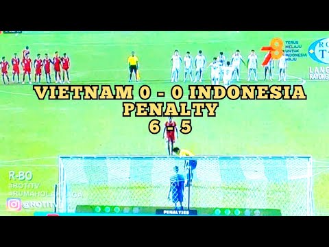 LIVE!!! Full Penalti Vietnam vs Indonesia U23 Piala AFF 2023 #timnas #pialaAFF #sepakbola