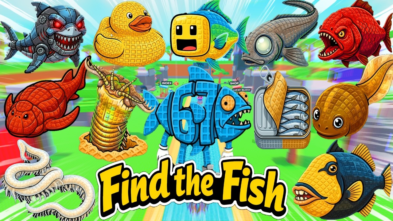 How To Get New 17 Fish in Find the Fish [299] | Roblox - YouTube