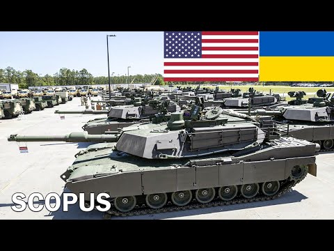 Russia-US Tense: US M1A1 Abrams tanks arrive in Ukraine
