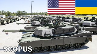 Russia-US Tense: US M1A1 Abrams tanks arrive in Ukraine