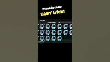Save Mascheranos | Rank Up Tricks #mascherano #rankup #fcmobile