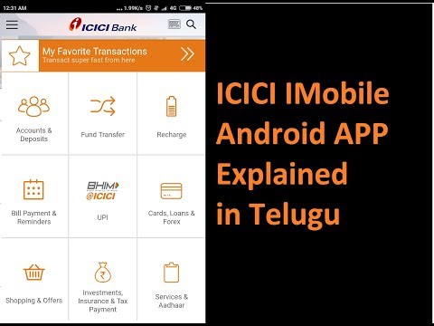 Icici IMobile Banking Telugu | ICICI Banking in Telugu Explained | Mobile Banking | IMobile APP