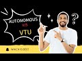 Don’t Choose the Wrong College in Karnataka! VTU vs Autonomous Explained