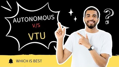 Don’t Choose the Wrong College in Karnataka! VTU vs Autonomous Explained