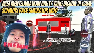 Misi Menyelamatkan Ukhty Cakep di Game Sunmori Race Simulator Indo screenshot 4