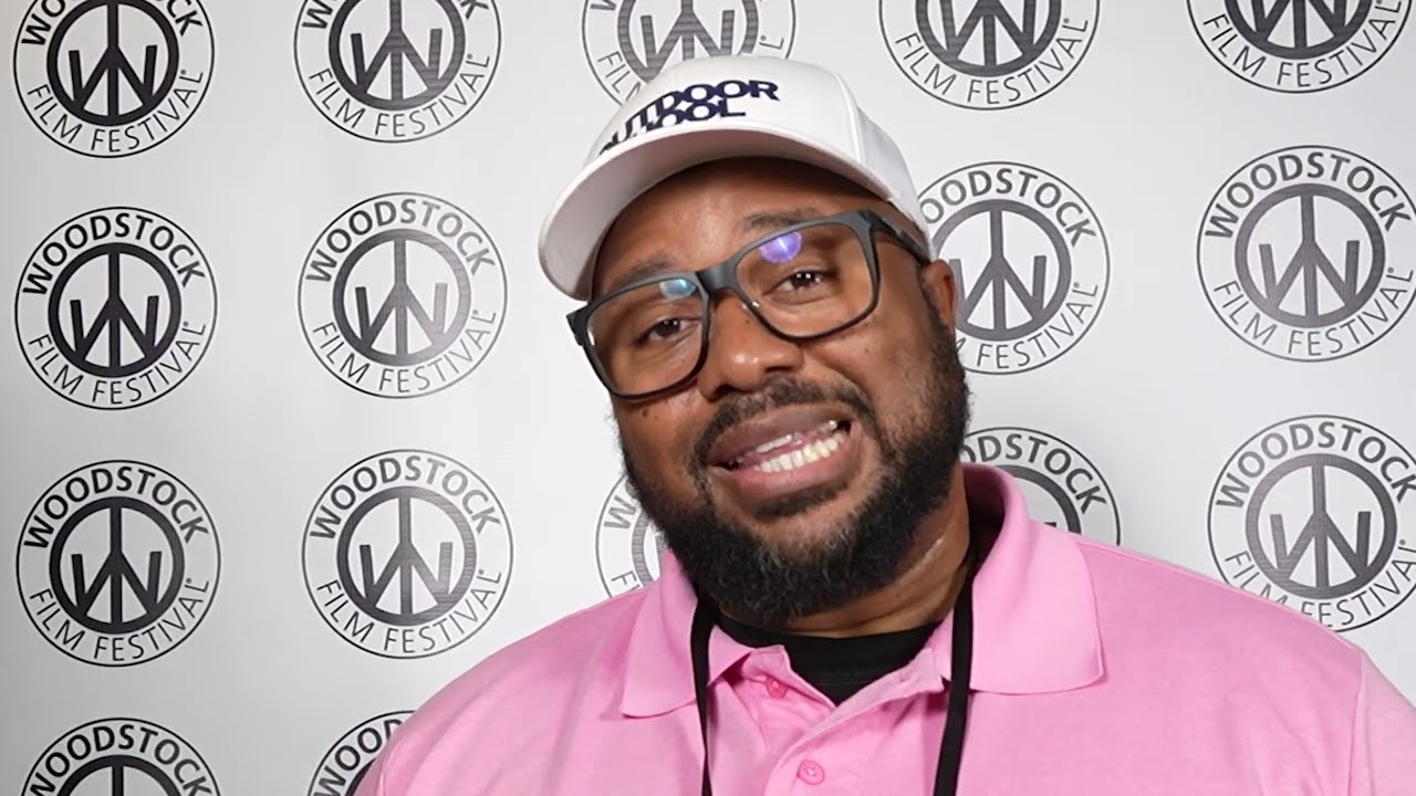 Ime Etuk (Director of Outdoor School) At The Woodstock Film Festival